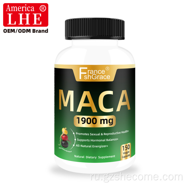 Органические добавки MACA MEN SILLE MACA CORE CAPSULE